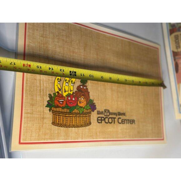 VTG Walt Disney EPCOT Center 1982 Kitchen Kabaret "Kitchen Krackpots" Placemat - Picture 4 of 5